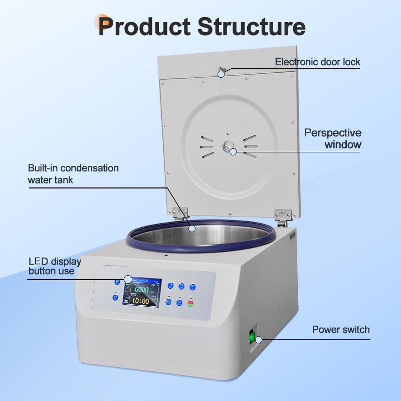 Laboratory Centrifuge - 2026 Bestseller Laborzentrifuge 6000 U/min Winkelrotor