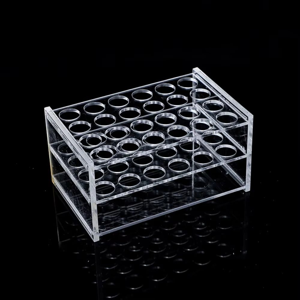 Laboratory Centrifuge - Neuer Acryl-Reagenzglashalter Transparent 24/40 Löcher Komposit-Applikator-Spender