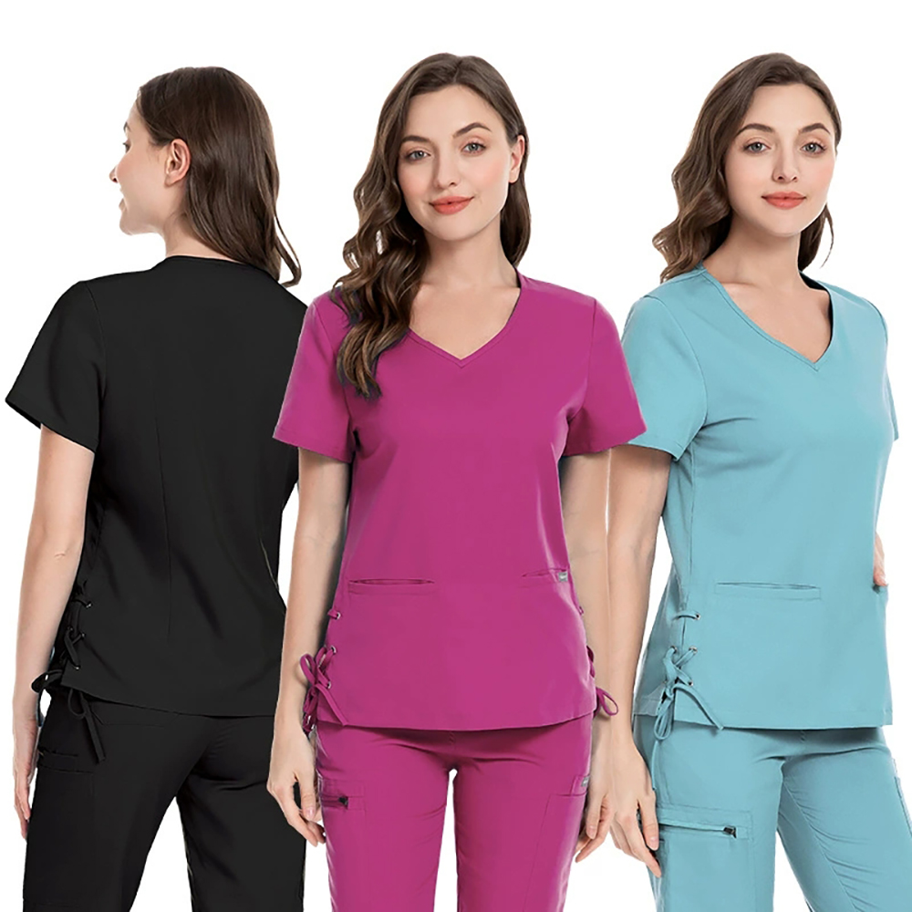 Lab Coat Medical - Schnell trocknende, dehnbare Krankenpflege-Uniform, Anti-Falten-Arbeitskleidung mit