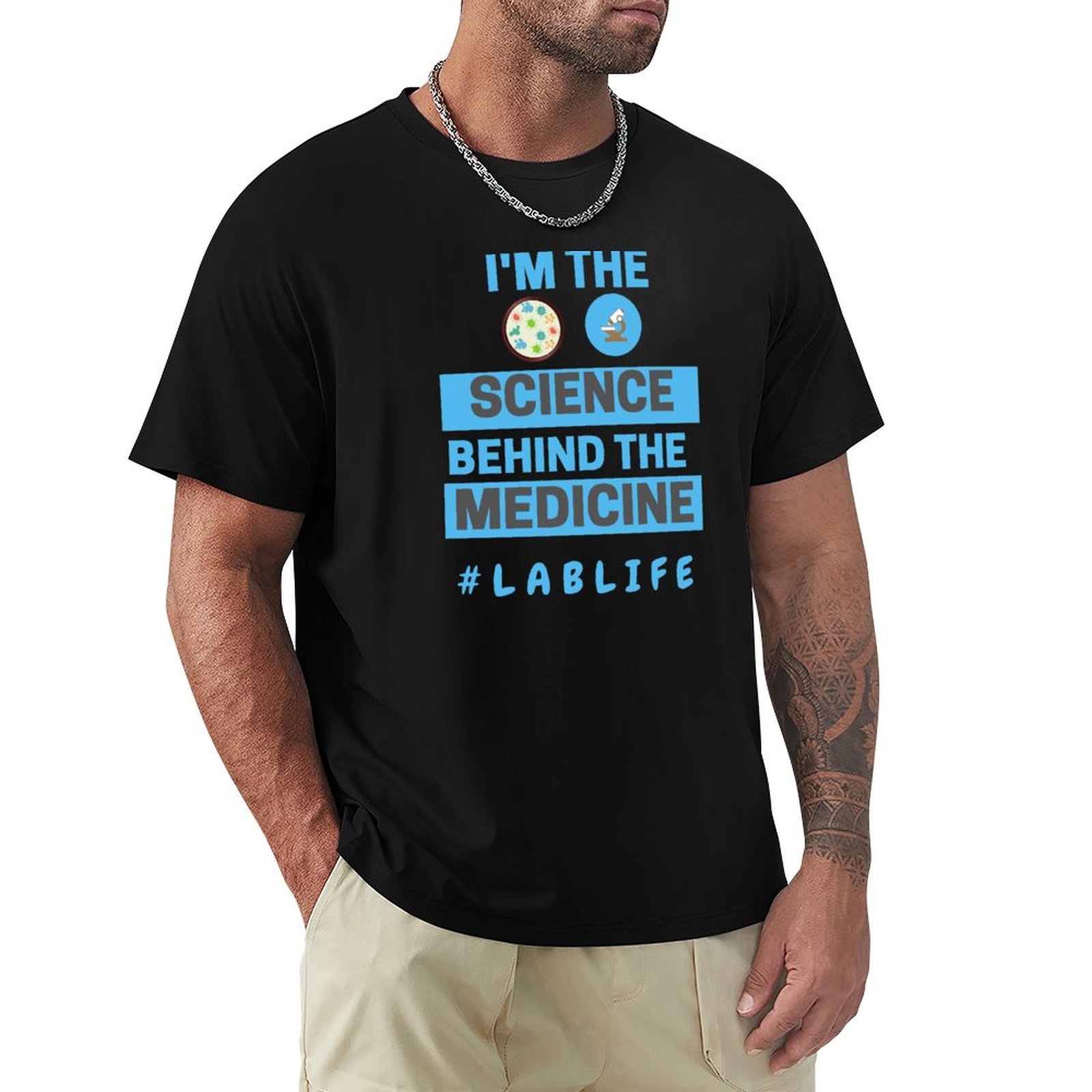 Medical Lab And Science - ICH BIN DIE WISSENSCHAFT, DIE HINTER