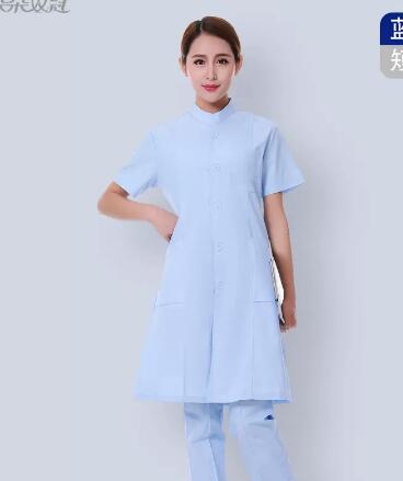 Arzt Uniform Sommerkleid Blau  – Medical Lab Gown Bewertung und Preis