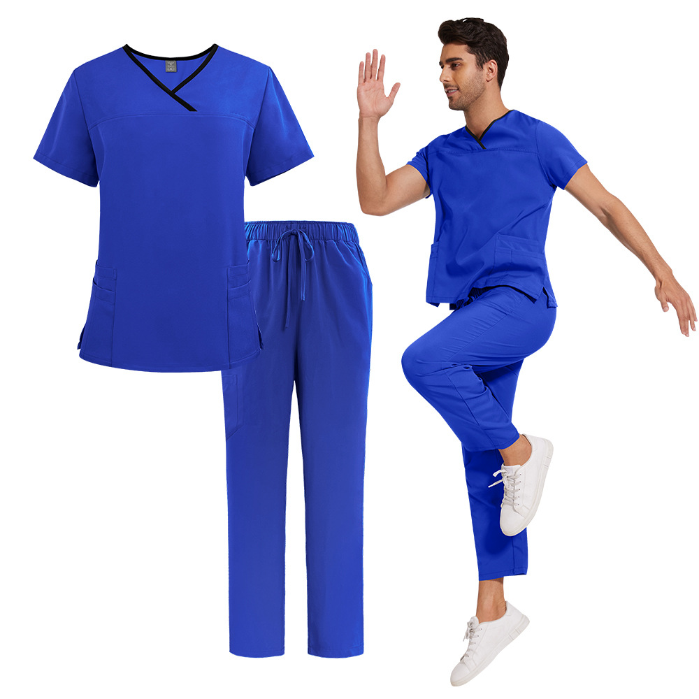 Dünner, kurzärmeliger OP-Arbei – Lab Coat Medical Bewertung und Preis