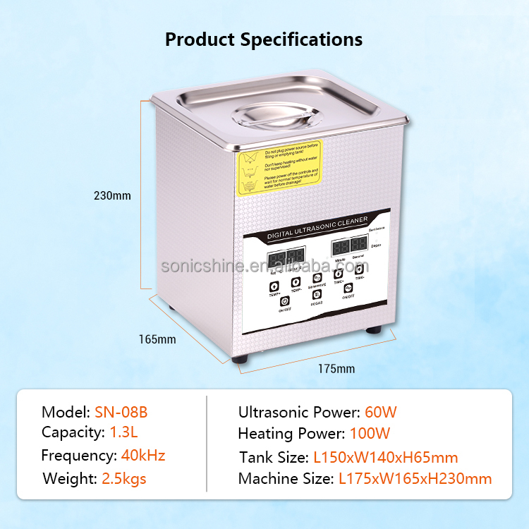 SN-08B 1,3L Elektrischer Ultra – Medical Lab Ultrasound Bewertung und Preis