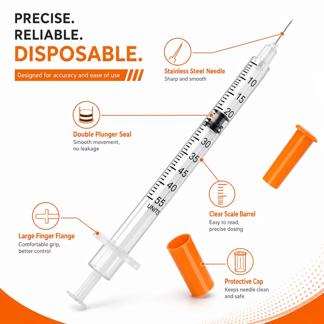 100er-Pack Einwegspritzen, pro – Medical Laboratory Bewertung und Preis
