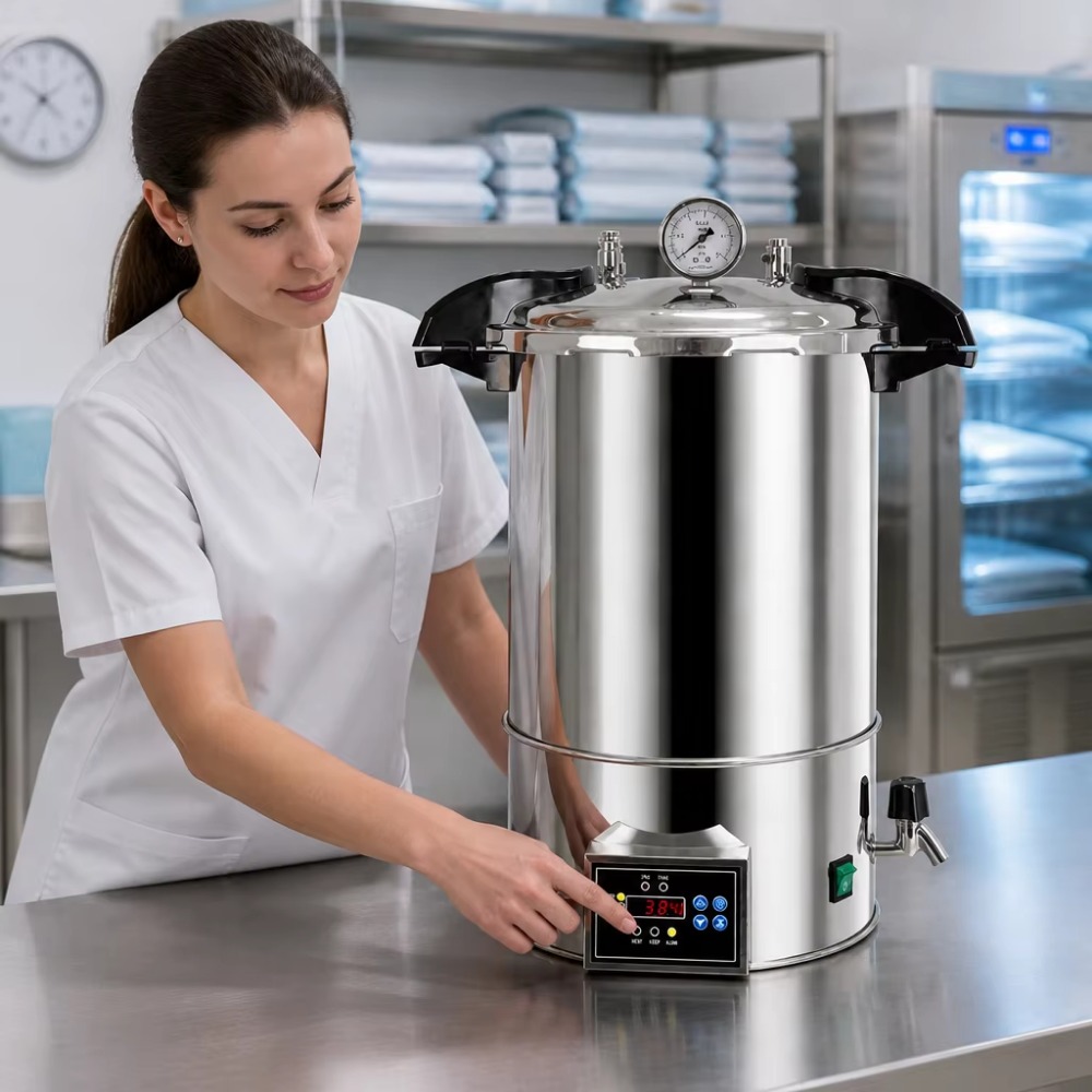 24L Digitaler Autoklav Dampfst – Medical Laboratory Bewertung und Preis